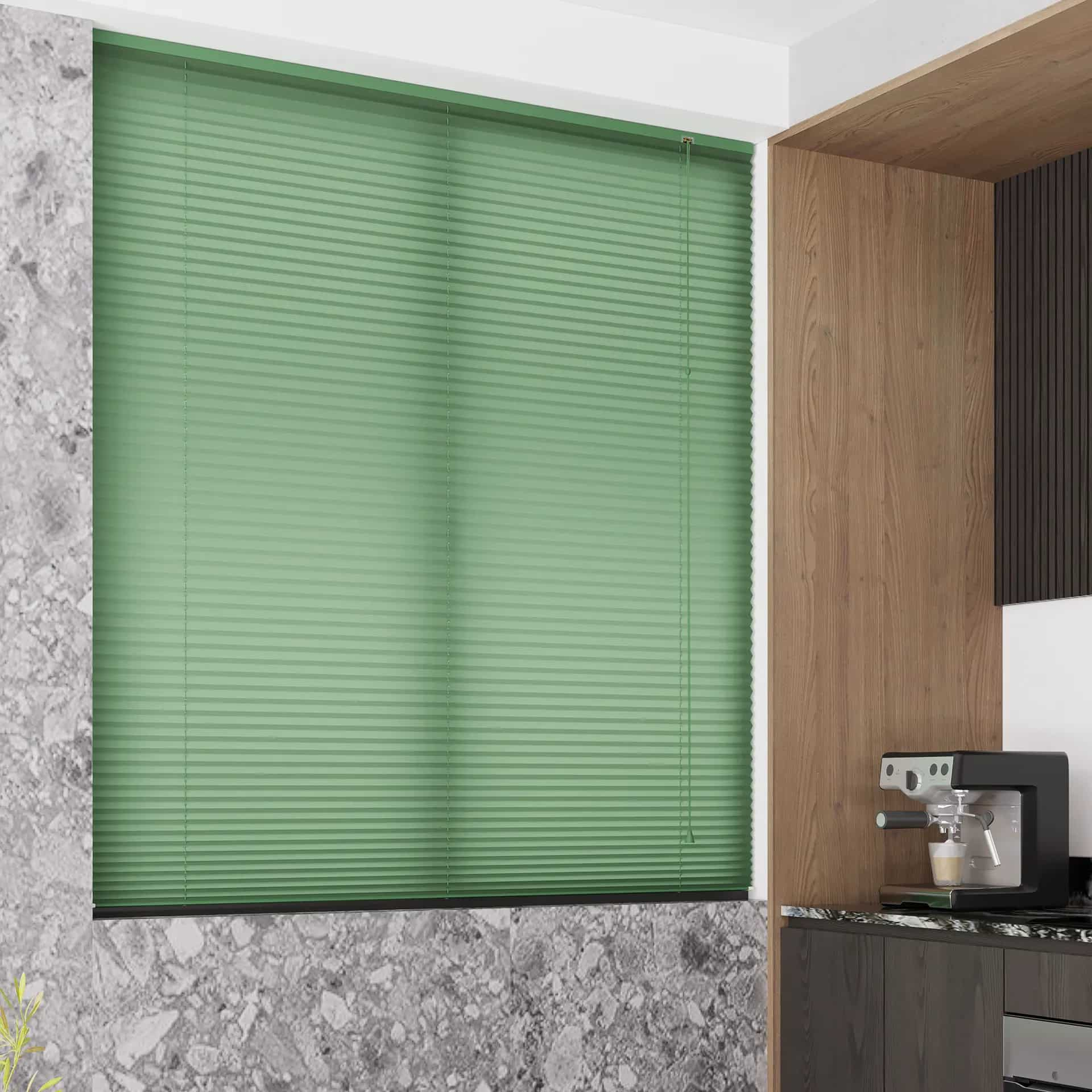 Pleated Blinds - Green1.jpeg